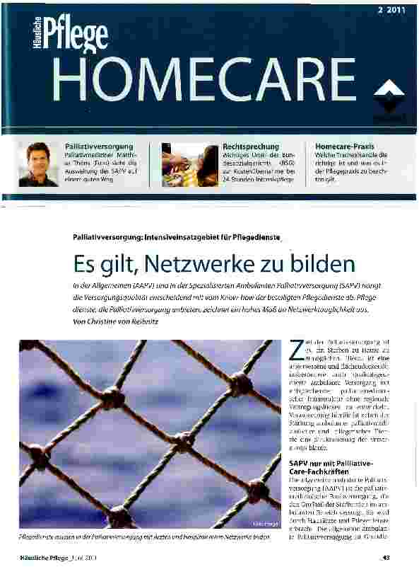 Vorschauseite 1: Es gilt, Netzwerke zu bilden