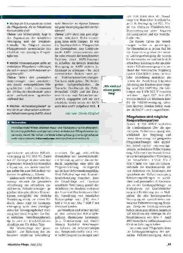Vorschauseite 3: Es gilt, Netzwerke zu bilden