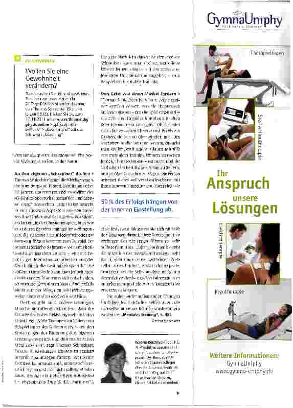 Vorschauseite 2: Zielsicher aus dem Tief