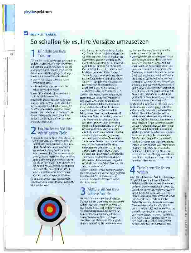 Vorschauseite 3: Zielsicher aus dem Tief
