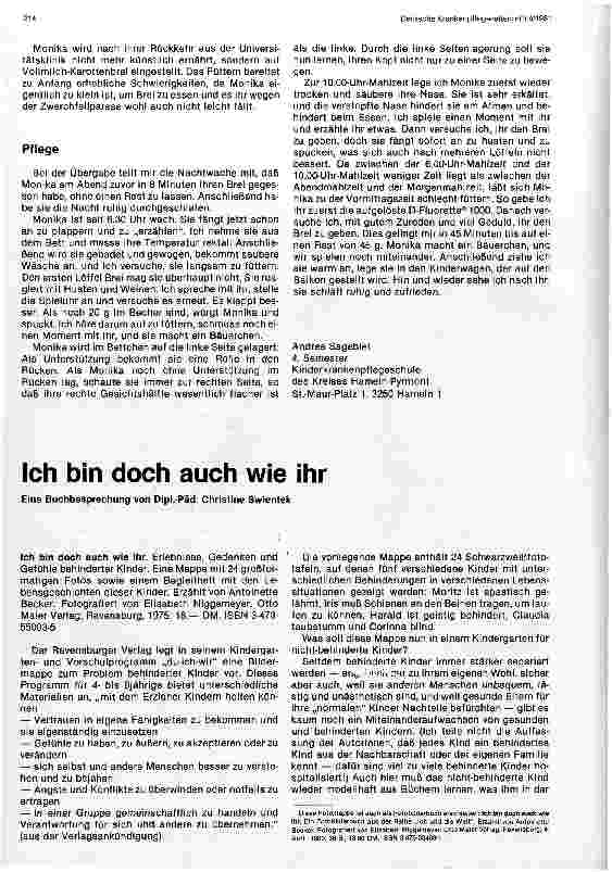 Vorschauseite 2: Pflege eines Neugeborenen mit Alkoholembryopathie