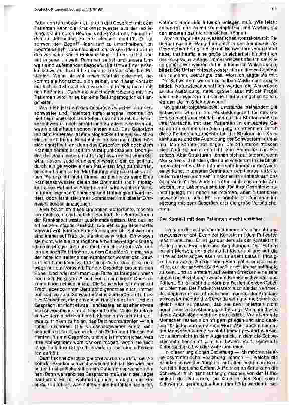 Vorschauseite 2: Schwestern reden mit Patienten