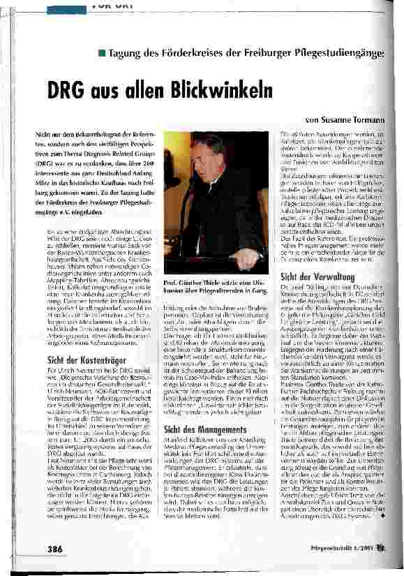 Vorschauseite 4: Pflege zwischen selektiver Professionalisierung, forcierter Ökonomisierung und Laiisierung Ein Thesenpapier