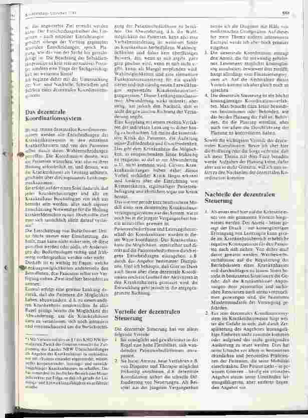Vorschauseite 2: Aufgaben und Grenzen einer Krankenhausplanung aus der Sicht der Krankenhausträger