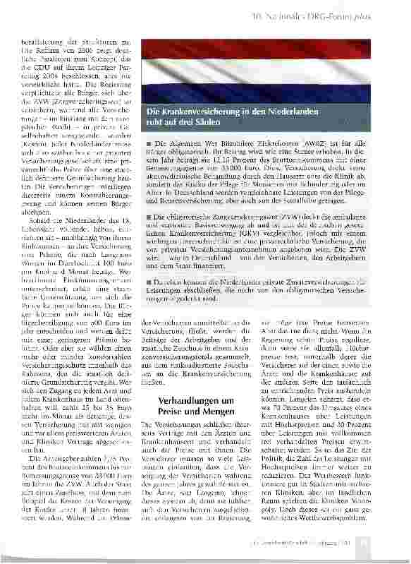 Vorschauseite 2: Erfolg durch InnovationDie Zukunft der ambulanten und stationären Versorgung
