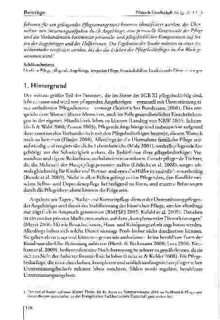 Vorschauseite 2: „Bei uns sind Gott sei Dank alle glücklich und zufrieden. - Zum Gelingen häuslicher Pflegearrangements mit osteuropäischen Helferinnen aus Sicht pflegender Angehöriger