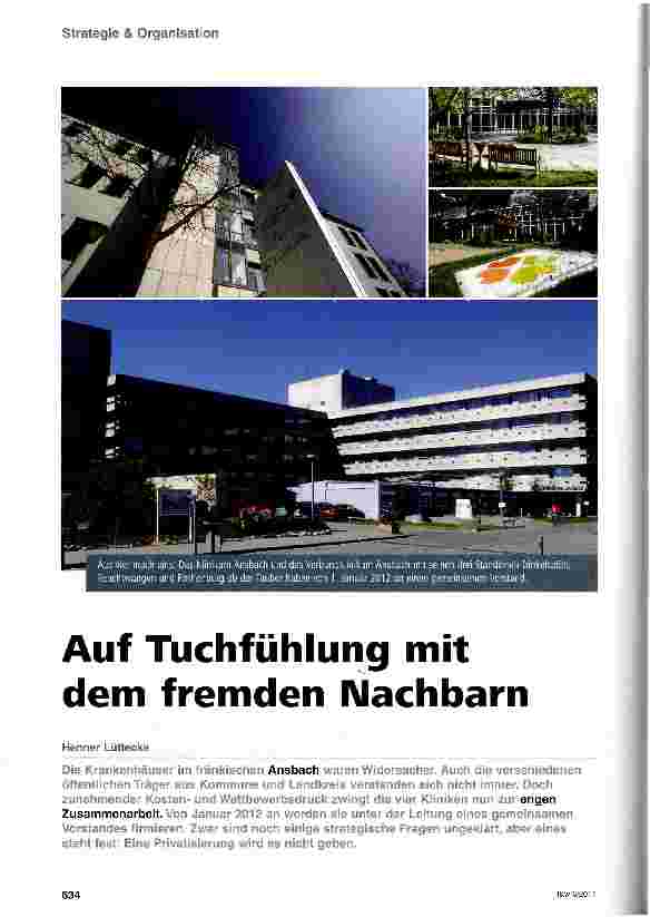 Vorschauseite 1: Auf Tuchfühlung mit dem fremden Nachbarn