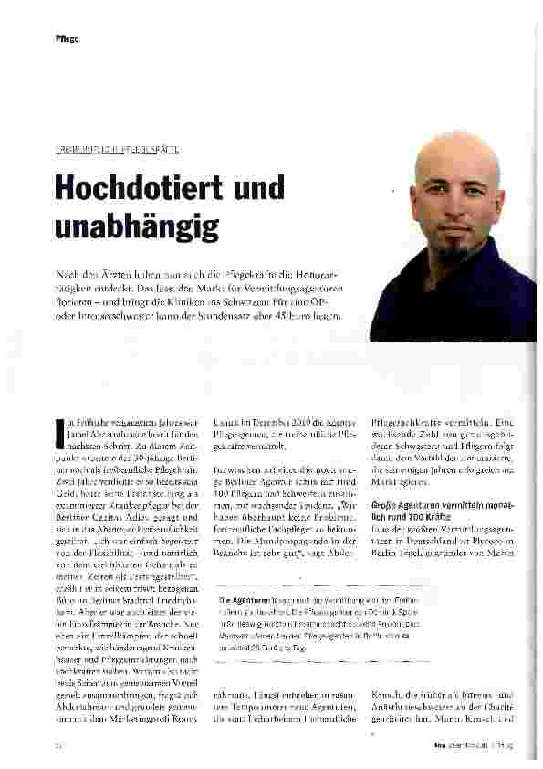 Vorschauseite 1: Hochdotiert und unabhängig