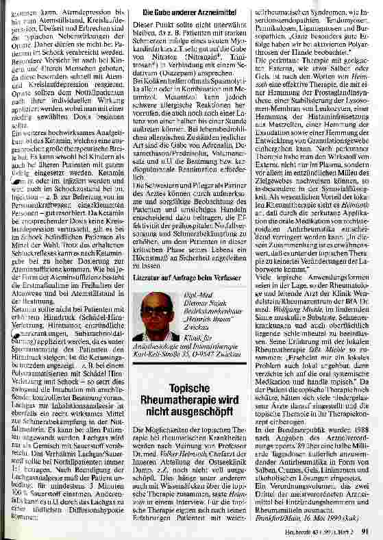 Vorschauseite 2: Schmerztherapie am Notfallort