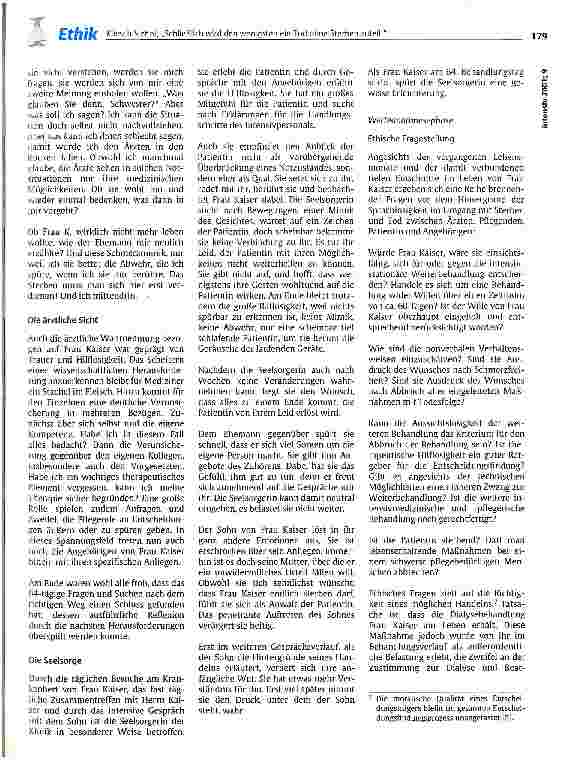 Vorschauseite 4: Schließlich wird den wenigsten ein Tod ohne Sterben zuteil! (Thomas Bernhard)