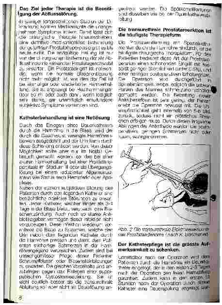 Vorschauseite 3: Das Prostataadenom Pflege und Betreuung des Patienten