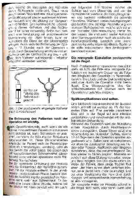 Vorschauseite 4: Das Prostataadenom Pflege und Betreuung des Patienten