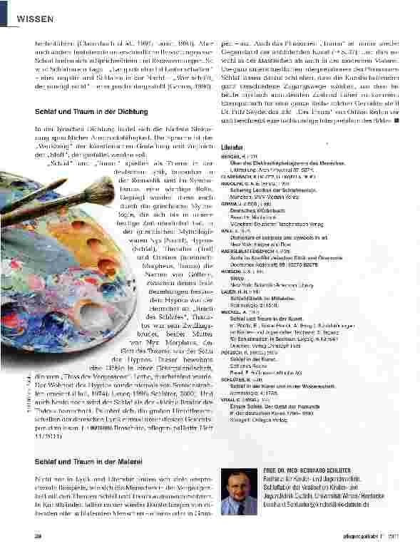 Vorschauseite 3: Schlaf und Traum in der KUNST