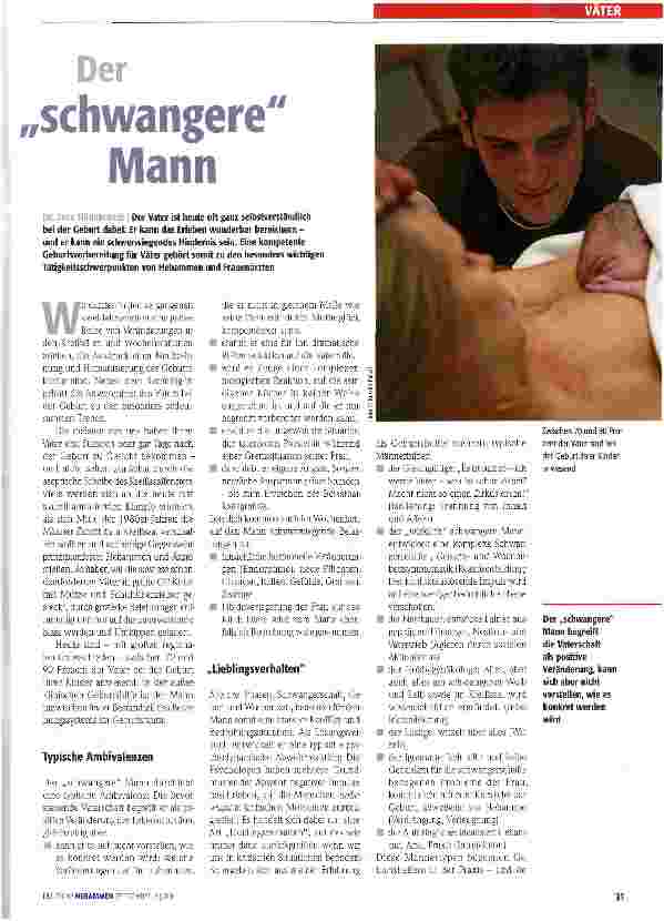 Vorschauseite 1: Der „schwangere Mann