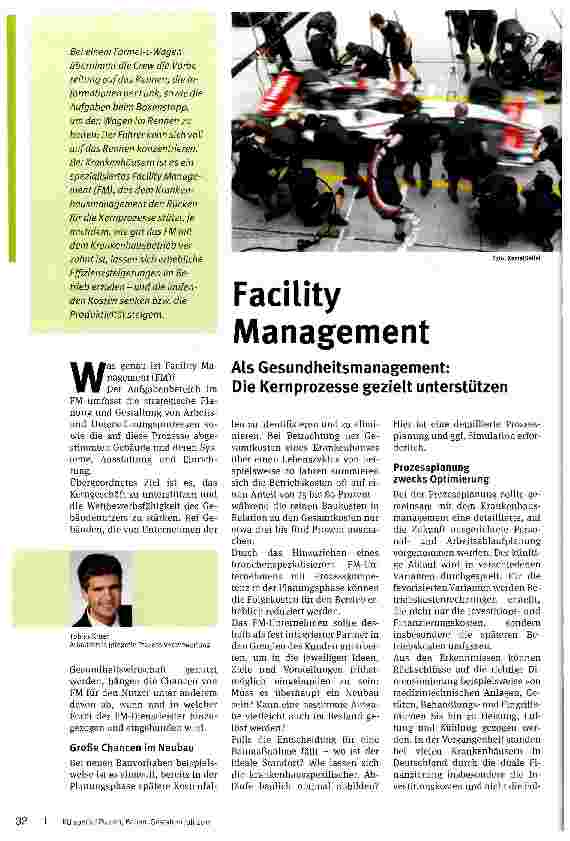 Vorschauseite 1: Facility Management