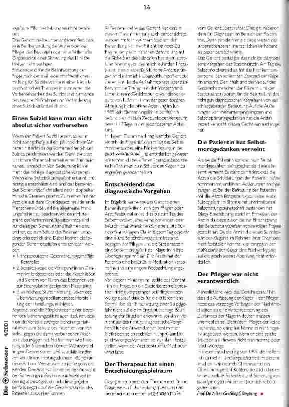 Vorschauseite 2: Suizidgefährdete Patienten