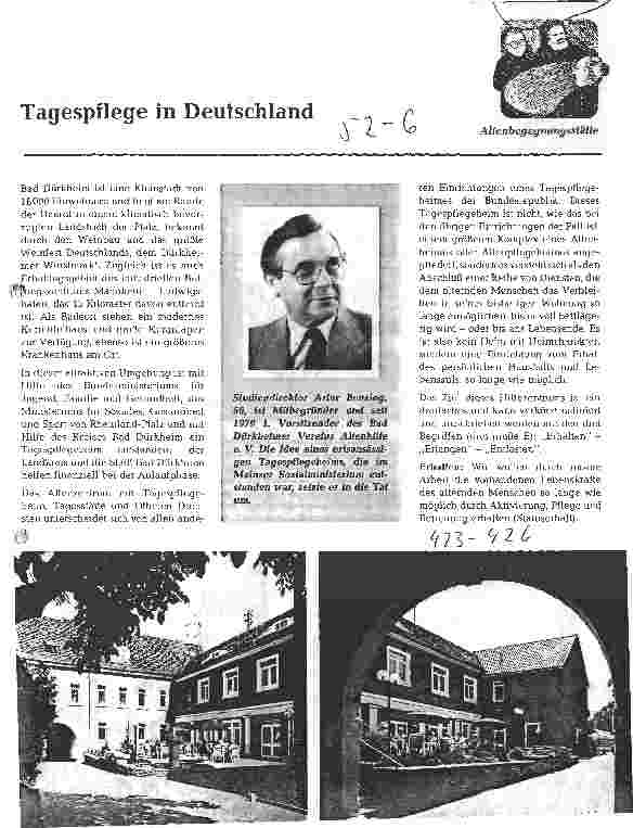 Vorschauseite 1: Tagespflege in Deutschland