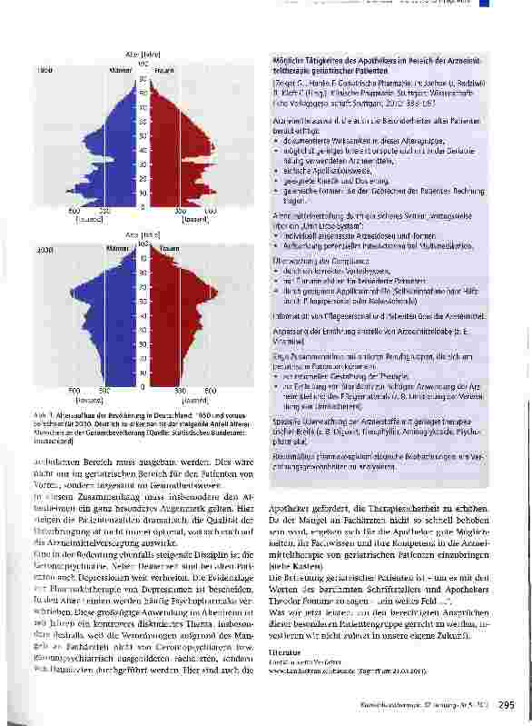 Vorschauseite 2: Die Betreuung geriatrischer Patienten -wo sollte es hingehen?