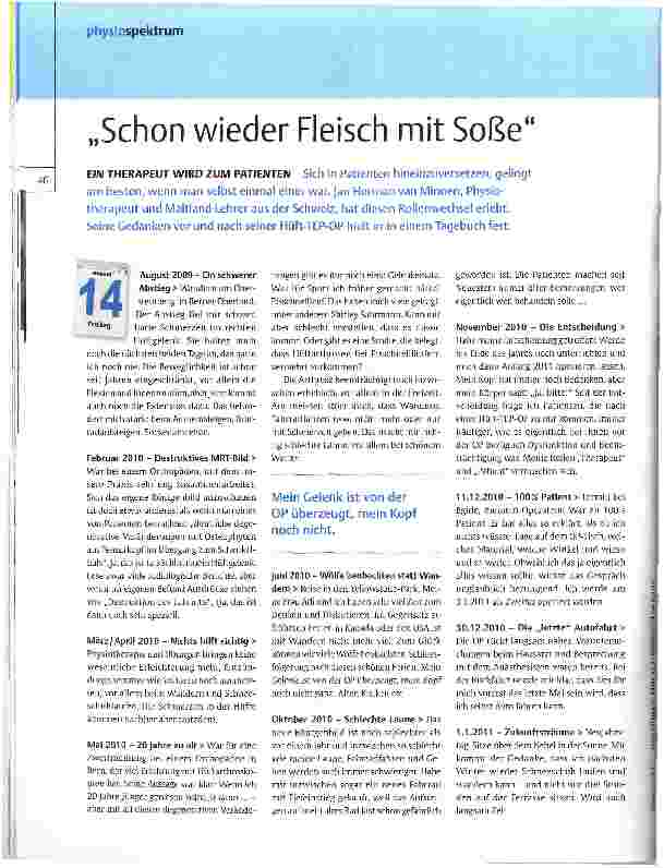 Vorschauseite 1: Schon wieder Fleisch mit Soße