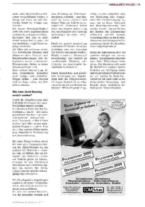 Vorschauseite 3: Ambulante Pflegeberatung bei Inkontinenzproblemen
