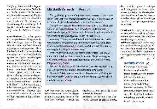 Vorschauseite 2: Unabhängige Analyse ermöglichen