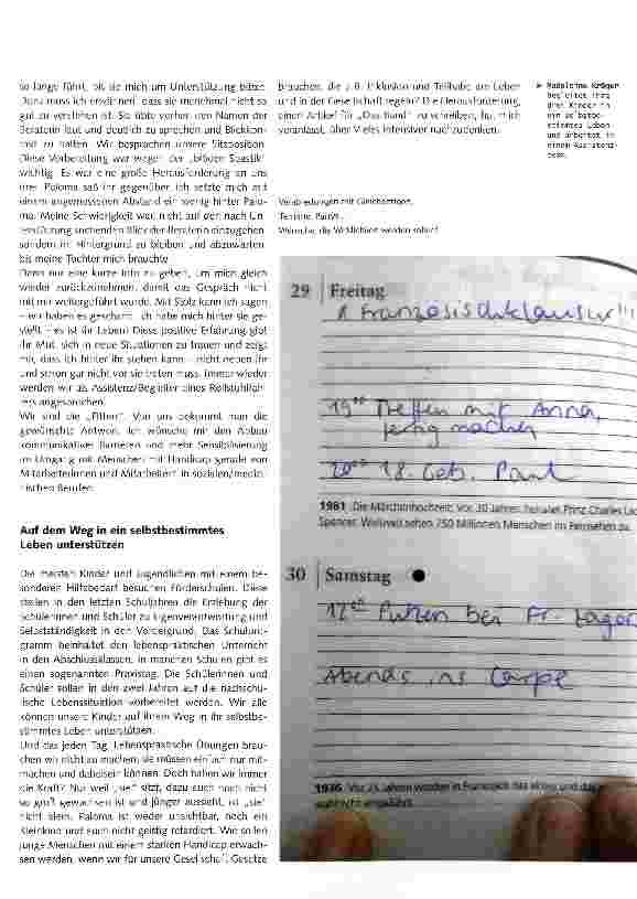 Vorschauseite 4: Stellt Euch hinter siees ist ihr Leben
