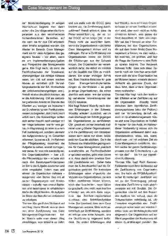 Vorschauseite 2: Case Management im Dialog