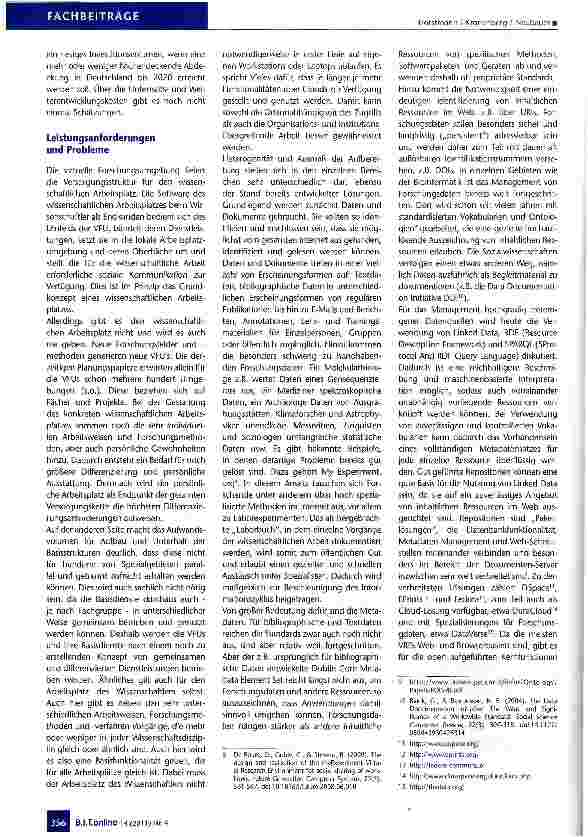 Vorschauseite 3: Vernetzte Wissenschaft