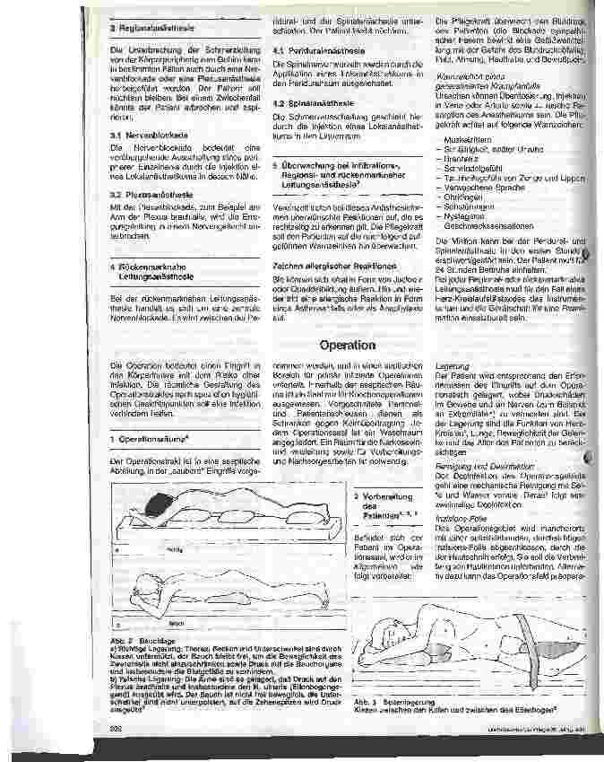 Vorschauseite 2: Pflege in Therapie und Diagnostik 12. Folge: Anästhesie und Operation