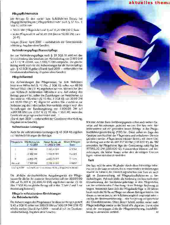 Vorschauseite 2: Der Euro kommt