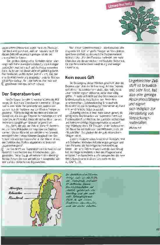 Vorschauseite 3: Kein zurück zur Baumwollwindel Zellstoff kommt mit weniger Chemie, weniger Holz auf den Markt