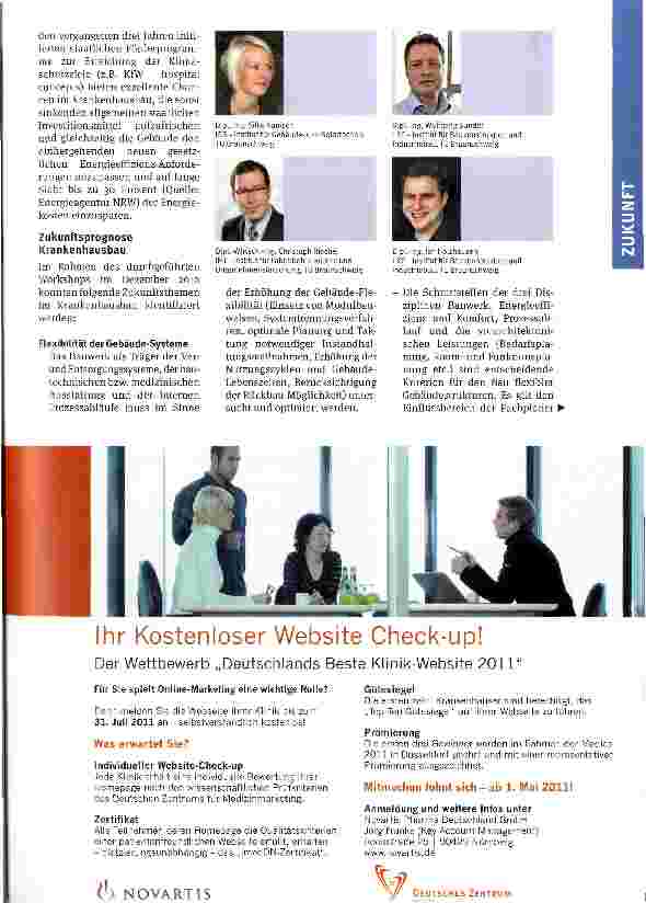 Vorschauseite 2: Die Zukunftsfähigkeit des Krankenhausbaus im Fokus