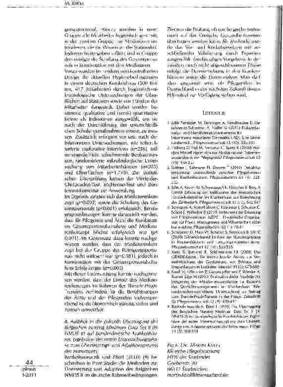 Vorschauseite 3: NEUES WISSEN FÜR DIE PRAXIS? DIE BEDEUTUNG DER KLINISCHEN PFLEGEFORSCHUNG FÜR DIE PFLEGEPRAXIS