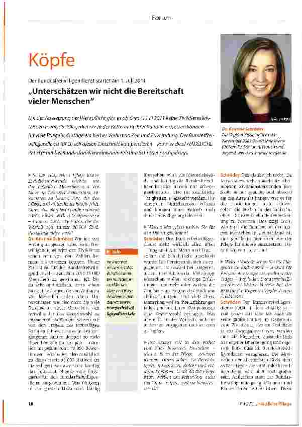 Vorschauseite 1: Köpfe
