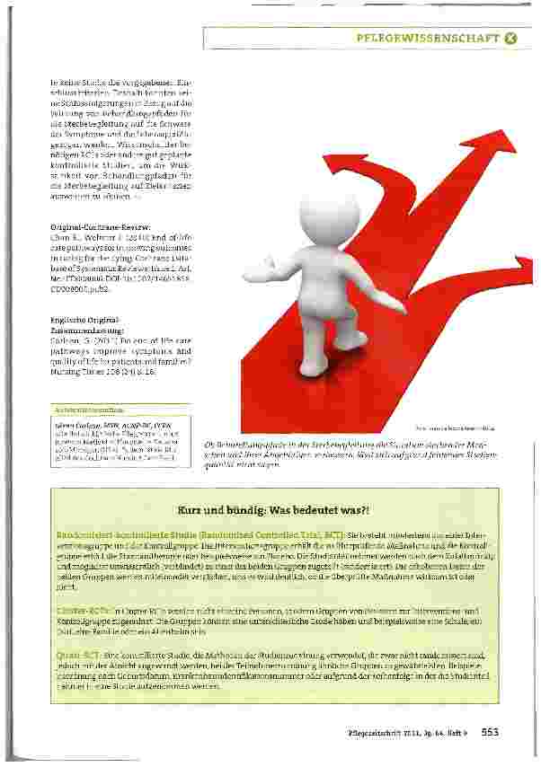 Vorschauseite 2: Behandlungspfade in der Sterbebegleitung