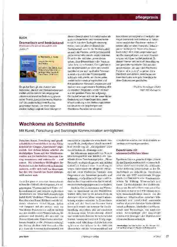 Vorschauseite 6: Patienten im Wachkoma