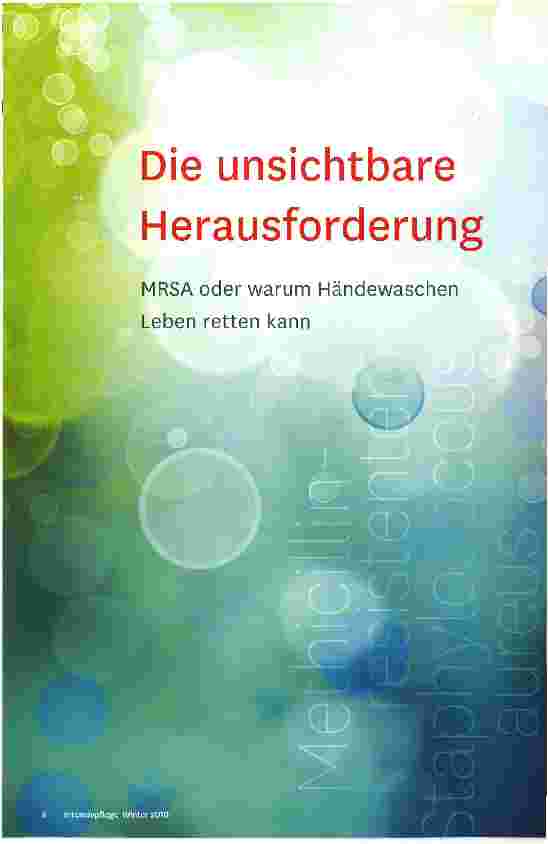 Vorschauseite 1: Die unsichtbare Herausforderung