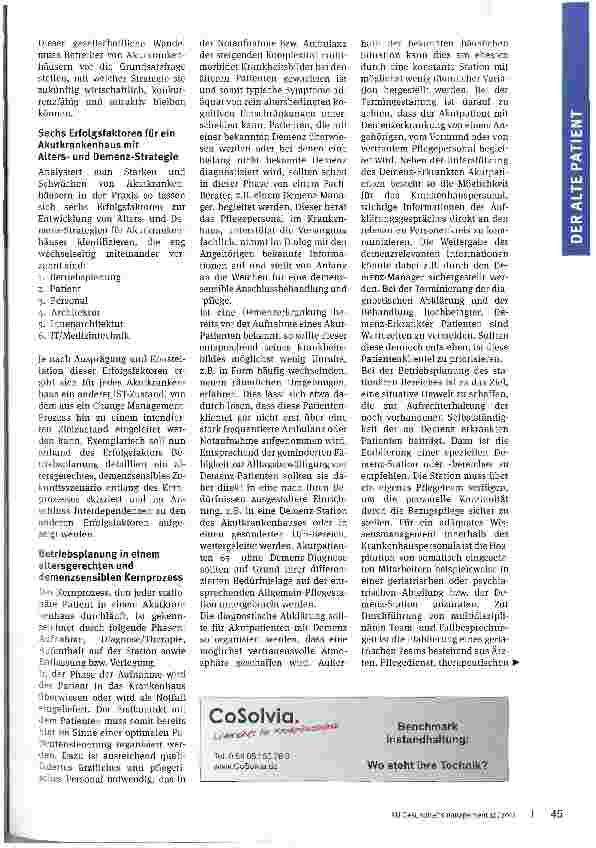 Vorschauseite 2: Lösungsansätze für die Praxis