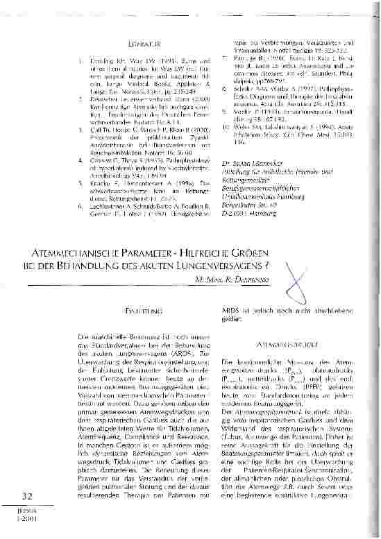 Vorschauseite 3: Management bei Schwerbrandverletzten mit besonderer Berücksichtigung des Inhalationstraumas