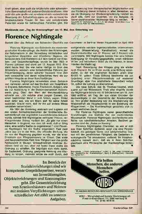 Vorschauseite 1: Florence Nightingale