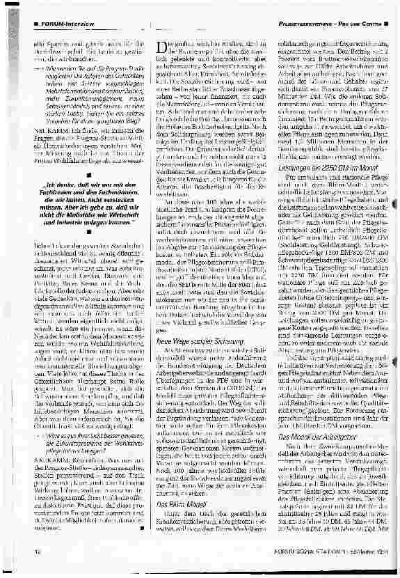 Vorschauseite 2: Prognose-Studie - provozierend ungerecht und zu pauschal