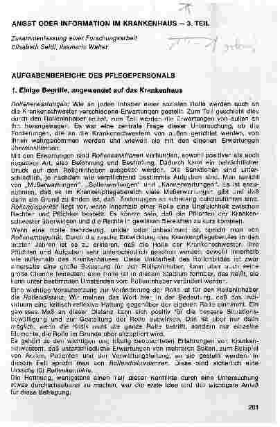 Vorschauseite 1: Aufgabenbereiche des Pflegepersonals