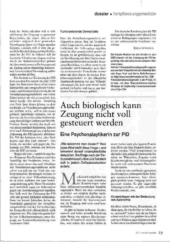 Vorschauseite 2: Wird die PID jetzt zugelassen?