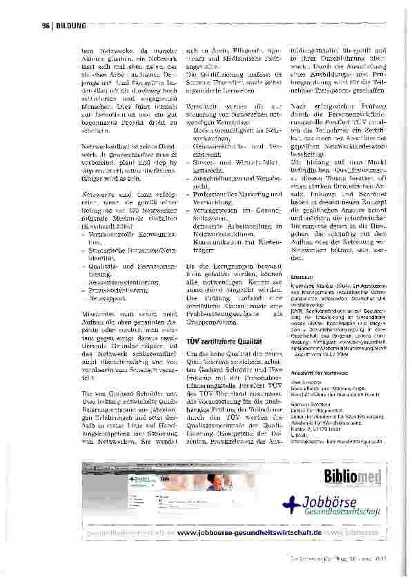 Vorschauseite 3: NetzwerkmoderatorQualifizierung mit Handlungskompetenz
