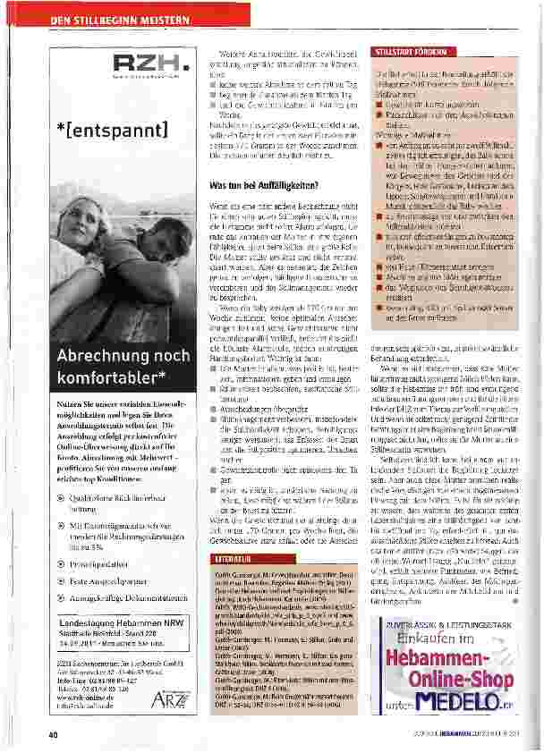 Vorschauseite 5: Gewichtsverlauf beim Stillen beurteilen