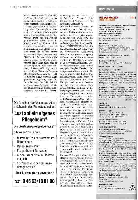 Vorschauseite 3: Haftung für eine Routinemaßnahme