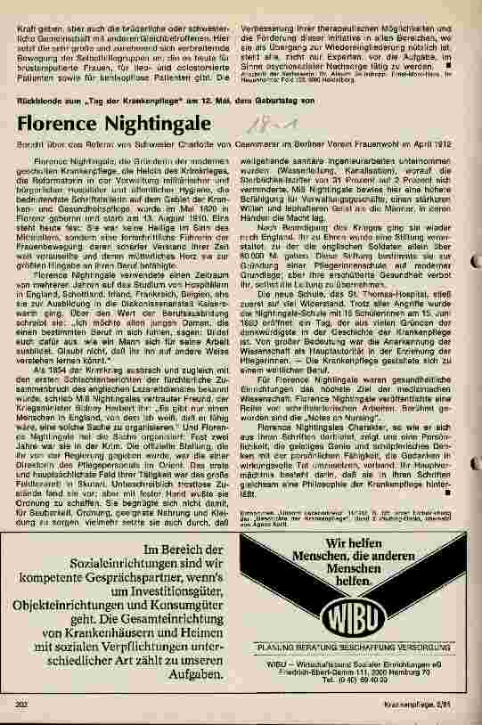 Vorschauseite 2: Gedanken zur psychosozialen Nachsorge