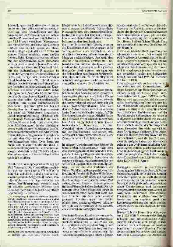 Vorschauseite 2: Abrechnungsvereinbarungen mit freiberuflichen Pflegekräften