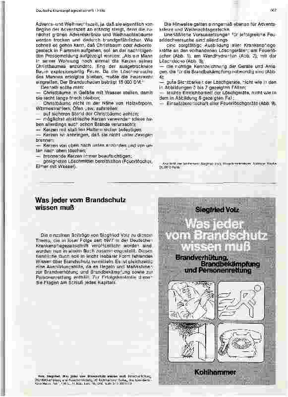 Vorschauseite 4: Zum Thema Brandschutz - besonders in der Adventsund Weihnachtszeit