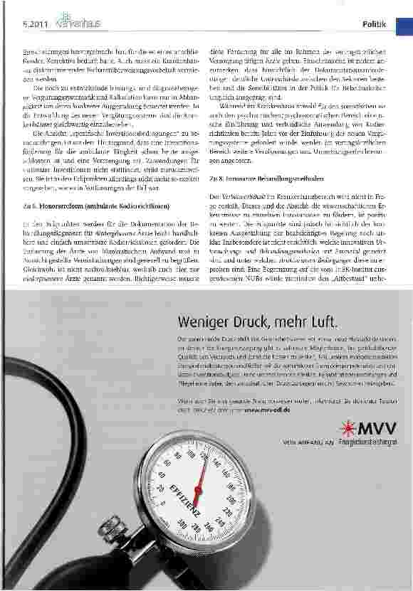 Vorschauseite 3: Versorgungsgesetz: Eine erste Analyse der Eckpunkte